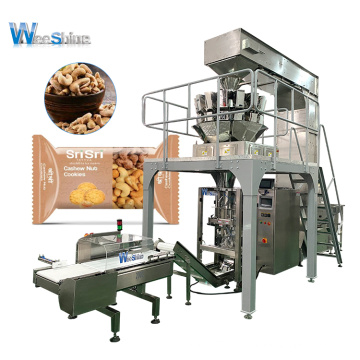 Máquina de embalaje de nueces de pesadilla vertical múltiples